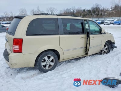 Trzecie zdjęcie samochodu z tyłu: 2010 DODGE GRAND CARAVAN SXT VIN:2D4RN5D13AR427384 - miniatura