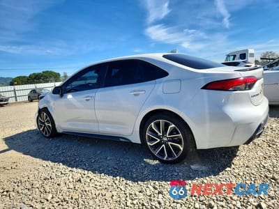 Drugie zdjęcie samochodu z przodu: 2021 TOYOTA COROLLA XSE VIN:5YFT4MCE3MP066103 - miniatura
