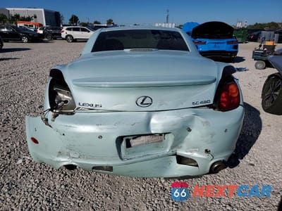 Zdjęcie 6 z 12 samochodu: 2004 LEXUS SC 430 VIN:JTHFN48Y640059605 - miniatura