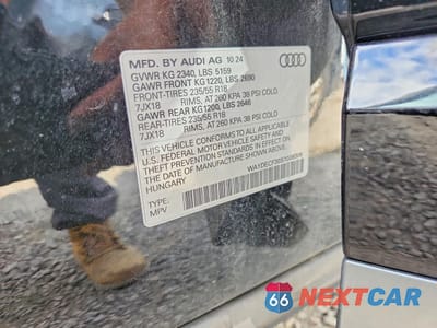 Zdjęcie 13 z 13 samochodu: 2025 AUDI Q3 PREMIUM S LINE 45 VIN:WA1DECF30S1008306 - miniatura