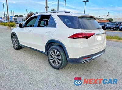 Trzecie zdjęcie samochodu z tyłu: 2020 MERZ GLE 350 4M WHITE VIN:4JGFB4KB9LA059360 - miniatura