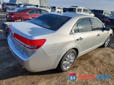 Trzecie zdjęcie samochodu z tyłu: 2012 LINCOLN MKZ VIN:3LNHL2JC4CR824341 - miniatura