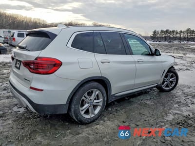 Trzecie zdjęcie samochodu z tyłu: 2019 BMW X3 XDRIVE30I VIN:5UXTR9C50KLE12565 - miniatura