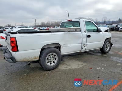 Trzecie zdjęcie samochodu z tyłu: 2005 CHEVROLET SILVERADO C1500 VIN:1GCEC14X95Z277761 - miniatura