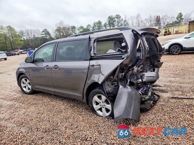 Drugie zdjęcie samochodu z przodu: 2017 TOYOTA SIENNA LE 8-PASSENGER VIN:5TDKZ3DC7HS788756 - miniatura