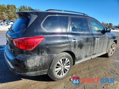 Trzecie zdjęcie samochodu z tyłu: 2019 NISSAN PATHFINDER S VIN:5N1DR2MM7KC644933 - miniatura