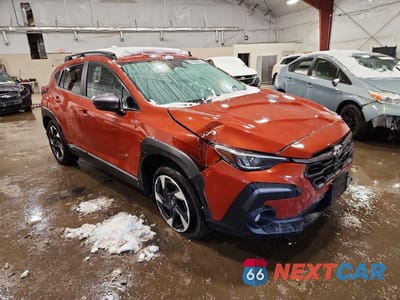 Czwarte zdjęcie samochodu z boku: 2024 SUBARU CROSSTREK LIMITED VIN:4S4GUHL6XR3753320 - miniatura