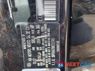 Zdjęcie 12 z 12 samochodu: 2017 KIA FORTE LX VIN:3KPFK4A78HE111745 - miniatura