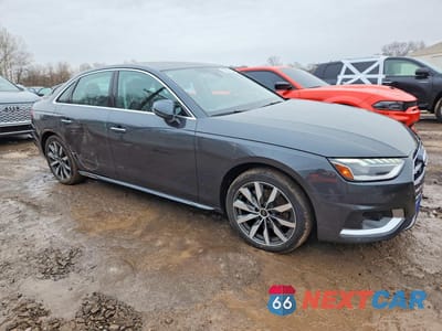 Czwarte zdjęcie samochodu z boku: 2023 AUDI A4 PREMIUM 40 VIN:WAUABAF42PN020596 - miniatura