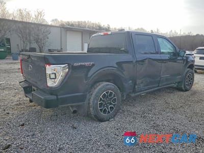 Trzecie zdjęcie samochodu z tyłu: 2021 FORD F150 SUPERCREW VIN:1FTFW1ED7MFC95515 - miniatura