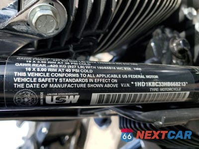 Zdjęcie 8 z 8 samochodu: 2017 HARLEY-DAVIDSON FLHX STREET GLIDE VIN:1HD1KBC33HB668213 - miniatura