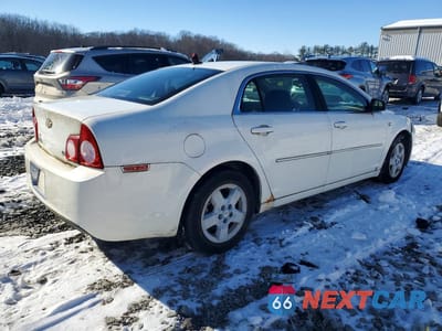 Trzecie zdjęcie samochodu z tyłu: 2008 CHEVROLET MALIBU LS VIN:1G1ZG57B484296385 - miniatura
