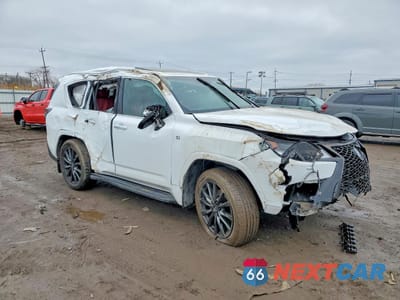 Czwarte zdjęcie samochodu z boku: 2024 LEXUS LX 600 F SPORT HANDLING VIN:JTJMB7CX2R4060426 - miniatura