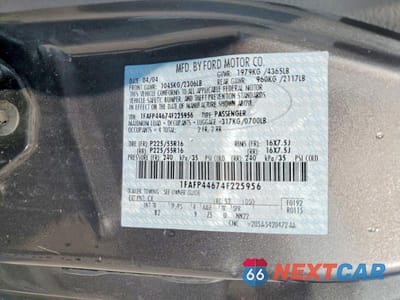 Zdjęcie 13 z 13 samochodu: 2004 FORD MUSTANG VIN:1FAFP44674F225956 - miniatura