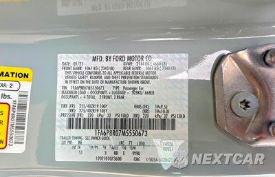 Zdjęcie 10 z 11 samochodu: 2021 FORD MUSTANG MACH I VIN:1FA6P8R07M5550673 - miniatura