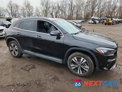 Czwarte zdjęcie samochodu z boku: 2024 MERCEDES-BENZ GLA 250 4MATIC VIN:W1N4N4HB3RJ608790 - miniatura