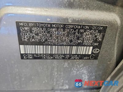 Zdjęcie 13 z 13 samochodu: 2024 LEXUS IS 350 F SPORT VIN:JTHGZ1E26R5034527 - miniatura