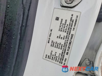 Zdjęcie 13 z 13 samochodu: 2020 TESLA MODEL 3 VIN:5YJ3E1EB6LF744433 - miniatura
