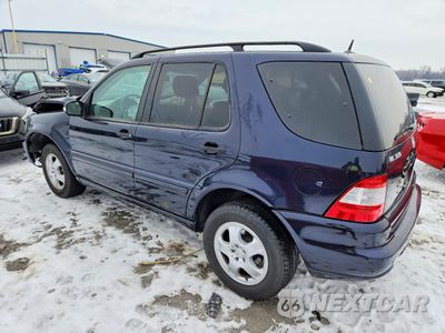 Drugie zdjęcie samochodu z przodu: 2002 MERCEDES-BENZ ML 320 VIN:4JGAB54E92A348325 - miniatura