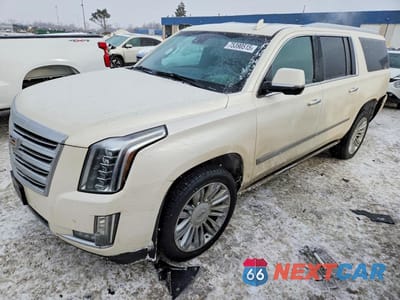 2015 CADILLAC ESCALADE ESV PLATINUM 1GYS4UKJ6FR707869 - główne zdjęcie licytacji z USA - miniatura