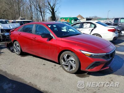 Czwarte zdjęcie samochodu z boku: 2025 HYUNDAI ELANTRA SEL SPORT VIN:KMHLM4DG1SU067133 - miniatura