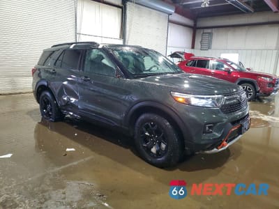 Czwarte zdjęcie samochodu z boku: 2023 FORD EXPLORER TIMBERLINE VIN:1FMSK8JH2PGA64110 - miniatura