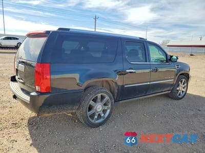 Trzecie zdjęcie samochodu z tyłu: 2009 CADILLAC ESCALADE ESV LUXURY VIN:1GYFK26229R200549 - miniatura