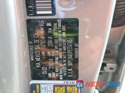 Zdjęcie 13 z 13 samochodu: 2023 KIA FORTE LXS VIN:3KPF24AD3PE554745 - miniatura