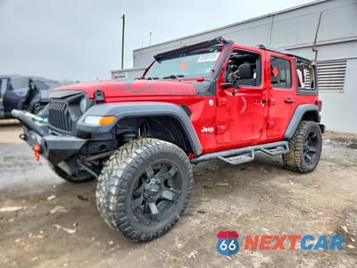 2019 JEEP WRANGLER UNLIMITED SPORT 1C4HJXDG6KW542039 - główne zdjęcie licytacji z USA - miniatura