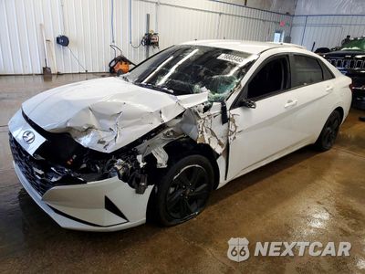 2021 HYUNDAI ELANTRA SEL 5NPLM4AG2MH046006 - główne zdjęcie licytacji z USA - miniatura