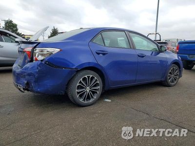 Trzecie zdjęcie samochodu z tyłu: 2015 TOYOTA COROLLA L VIN:2T1BURHE9FC360481 - miniatura