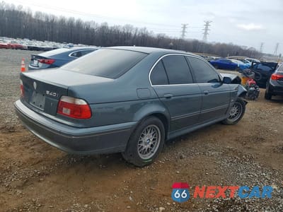 Trzecie zdjęcie samochodu z tyłu: 2003 BMW 540 I AUTOMATIC VIN:WBADN634X3GN88129 - miniatura