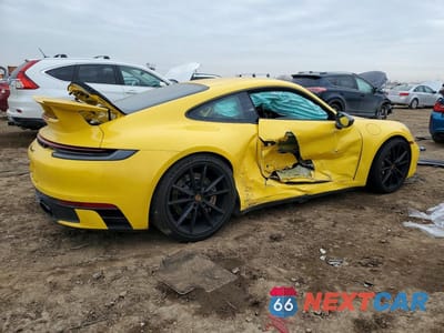 Trzecie zdjęcie samochodu z tyłu: 2024 PORSCHE 911 CARRERA VIN:WP0AA2A97RS208520 - miniatura