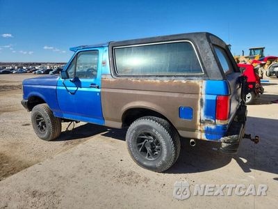 Drugie zdjęcie samochodu z przodu: 1989 FORD BRONCO U100 VIN:1FMEU15N3KLB08131 - miniatura