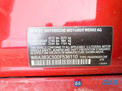 Zdjęcie 12 z 12 samochodu: 2013 BMW 328 XI VIN:WBA3B3C50DF536110 - miniatura