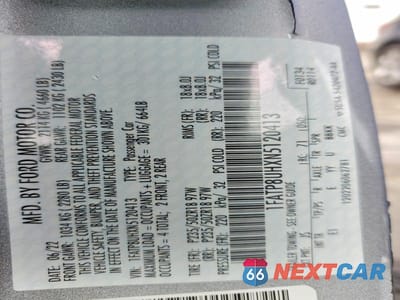 Zdjęcie 12 z 12 samochodu: 2022 FORD MUSTANG VIN:1FATP8UHXN5120413 - miniatura