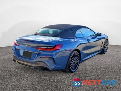 Czwarte zdjęcie samochodu z boku: 2021 BMW 840I BLUE VIN:WBADZ2C04MCG06453 - miniatura