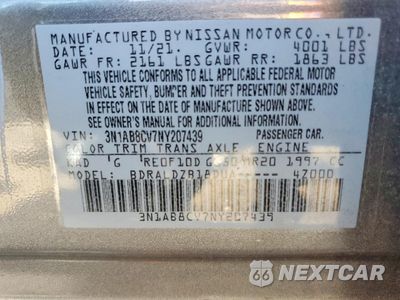 Zdjęcie 12 z 12 samochodu: 2022 NISSAN SENTRA SV VIN:3N1AB8CV7NY207439 - miniatura