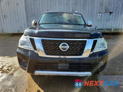 Piąte zdjęcie samochodu w środku: 2017 NISSAN ARMADA PLATINUM VIN:JN8AY2NF9H9302470 - miniatura
