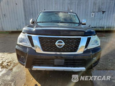 Piąte zdjęcie samochodu w środku: 2017 NISSAN ARMADA PLATINUM VIN:JN8AY2NF9H9302470 - miniatura