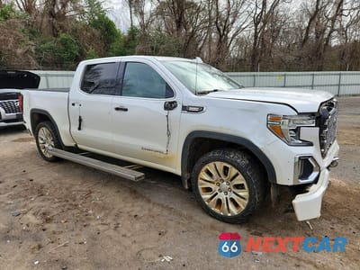 Czwarte zdjęcie samochodu z boku: 2020 GMC SIERRA K1500 DENALI VIN:1GTU9FET3LZ151685 - miniatura