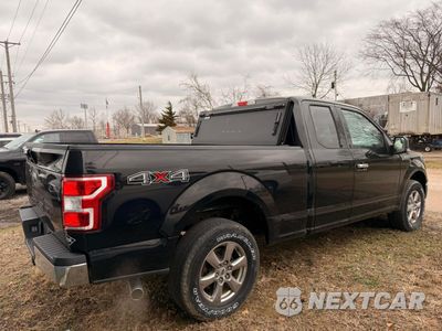 Czwarte zdjęcie samochodu z boku: 2018 FORD F150 SUPER CAB VIN:1FTFX1E57JKC48235 - miniatura