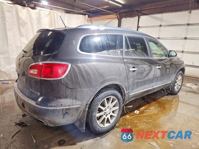 Trzecie zdjęcie samochodu z tyłu: 2014 BUICK ENCLAVE VIN:5GAKVBKD3EJ227014 - miniatura