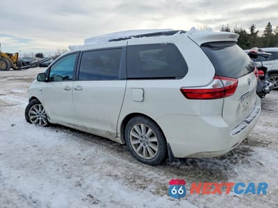Drugie zdjęcie samochodu z przodu: 2017 TOYOTA SIENNA XLE VIN:5TDDZ3DC3HS176532 - miniatura