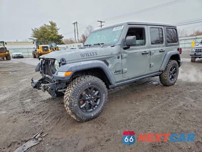 2021 JEEP WRANGLER UNLIMITED SPORT 1C4HJXDN7MW859376 - główne zdjęcie licytacji z USA - miniatura