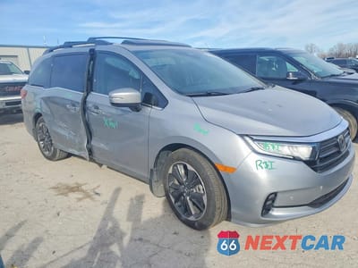 Czwarte zdjęcie samochodu z boku: 2024 HONDA ODYSSEY ELITE VIN:5FNRL6H98RB014294 - miniatura