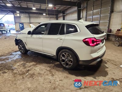 Drugie zdjęcie samochodu z przodu: 2022 BMW X3 XDRIVE30I VIN:WBX57DP09NN178663 - miniatura