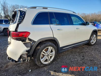 Trzecie zdjęcie samochodu z tyłu: 2021 MERCEDES-BENZ GLB 250 4MATIC VIN:W1N4M4HBXMW114926 - miniatura