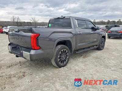 Trzecie zdjęcie samochodu z tyłu: 2024 TOYOTA TUNDRA CREWMAX LIMITED VIN:5TFJA5DB2RX157785 - miniatura