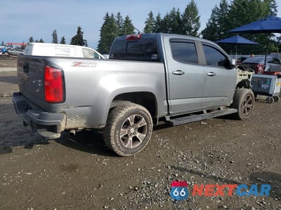 Trzecie zdjęcie samochodu z tyłu: 2019 CHEVROLET COLORADO Z71 VIN:1GCGTDENXK1191747 - miniatura